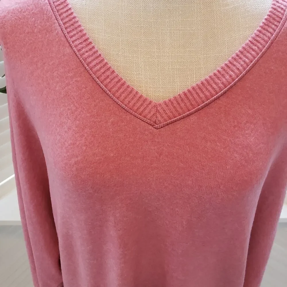 ANTHROPOLOGIE SAT SUN OVERSIZED SOFT SWEATER MED